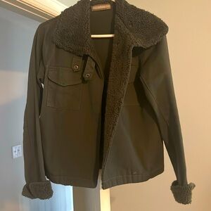 Women’s size medium olive green jacket